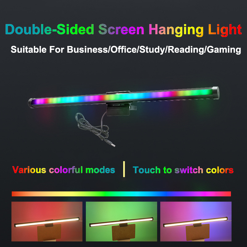 40CM RGB Atmosphere Table Lamp - Desk Setup Lamp 评论和价格