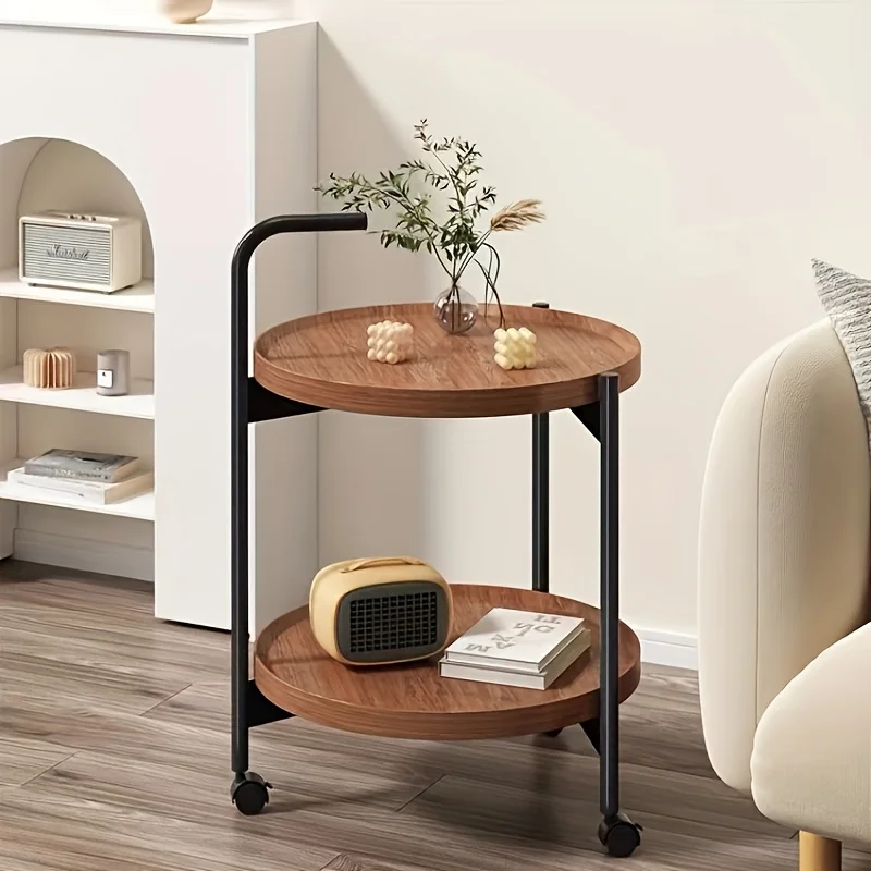 Nordic Style Rolling Side Tabl - Desk Setup Minimalist 评论和价格